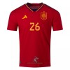 Officiële Voetbalshirt Spanje PEDRI 26 Thuis WK 2022 - Heren